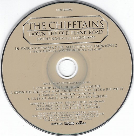 The Chieftains - Down The Old Plank Road: The Nashville Sessions