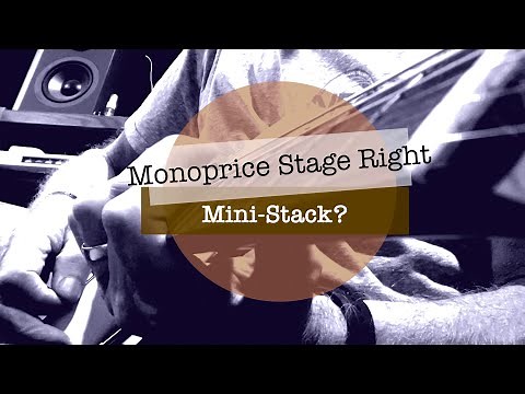 Monoprice | Make A Mini-Stack | Stage Right 5W Amp & Stage Right 1x12 Cab