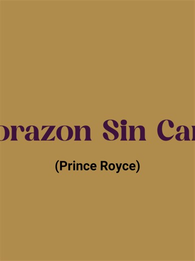 Corazón Sin Cara: Letras y Edición de Prince Royce