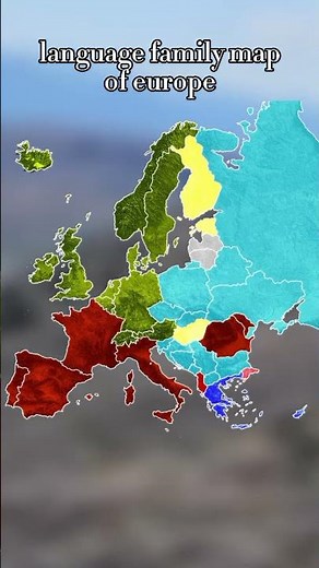 family map of Europe #geography #mapping #map