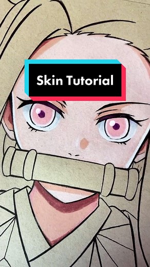 Anime Skin Coloring Tutorial with Prismacolor Pencils