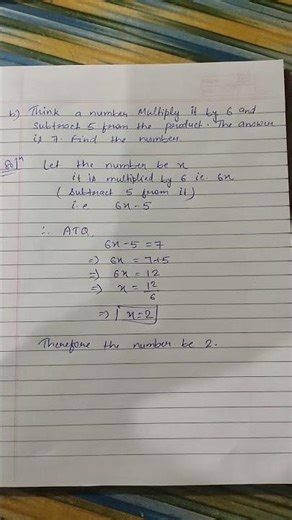class 7 simple equations