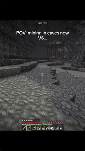 new vs old #fyp #minecraft #gaming | minecraft