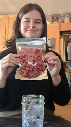 Packaging Freeze-Dried Strawberries for Sale 🍓 | Satisfying Homestead Prep