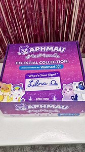 [AD] 🌌 Unboxing the never before seen Aphmau MeeMeows 3 Pack Sparkle Plush Collection 💜💖 These cute cat plushies make the most meow-velous cuddle companions with super soft material, a squishy body and their signature happy faces with big adorable eyes! 😻 the 3 pack reveals 2 beautiful plushies, a butterfly and a mermaid..the 3rd one is a mystery! Who can it be❓️🤔Watch the reel to see.. APHMAU CELESTIAL COLLECTION is hitting shelves at Walmart in a Big way! 🙀 Explore the never-before-seen 