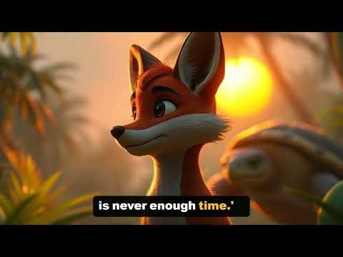 The Fox Who Borrowed Extra Daylight #time #storytelling