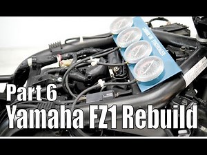 Yamaha FZ1 Assembly Part 6 - First Start!