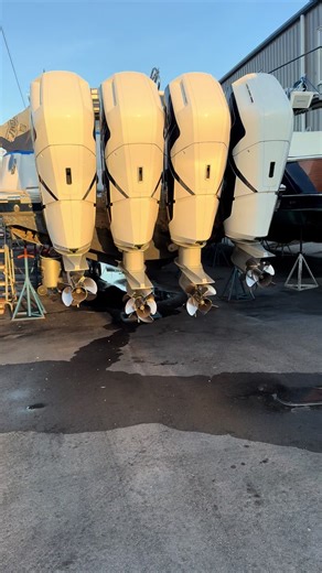 Take a walk with us through the yard…as you can see we work on everything! Ready to bring your boat in for a service? Shoot us a message! #sofloboats #mercuryracing #nortech #centerconsole #performanceboats