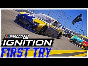 FIRST RACE ON NASCAR 21: IGNITION | PC Early Access Gameplay