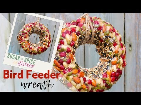 Bird Feeder Wreath