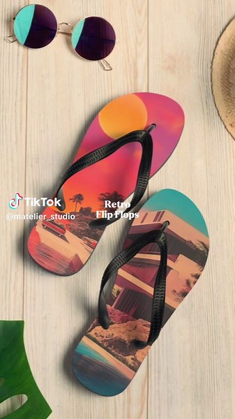 POV: You just stepped out of an 80s arcade and into a parallel universe 🌅🕹️✨ These flip-flops? Certified snack run in style material 🍕🛸 They don’t just flip… they FLOP with vaporwave attitude 😎💥 Slide into summer like a neon legend 🩴💿 #VaporwaveFlipFlops #RetroFuturisticDrip #ArcadeVibesOnly #NeonSlides #AestheticFootwear #PixelPopStyle #80sThrowbackVibes #FlipFlopGlowUp #VaporwaveFashion #FuturisticFeet #SnackRunEssentials #DripYouCanWalkIn #ChillStepVibes #StreetwearSummer #RetroWaveMo