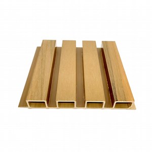 [Hot Item] Wood Color Interior WPC Panel Interior Wood Plastic Wall Panels Wall Cladding