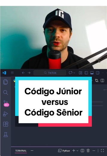 Desafio 128 de Python | Aprenda a criar dicionário em dois formatos. Júnior e Sênior! #python #programming #coding #learning #dev