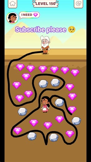 Pull the gold best game 🎯 challenge pink diamond 💎 save please subscribe 🙏