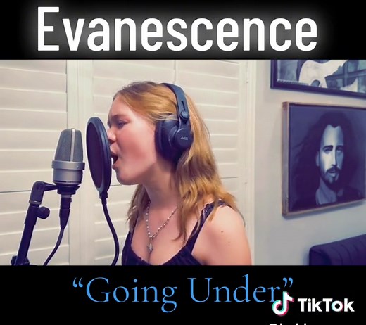 Veda J Singing Evanescence 'Going Under' with Amy Lee | Rock Music