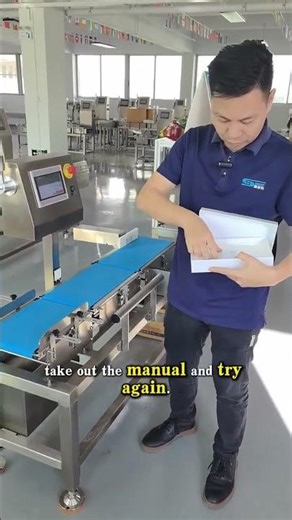 Stop Weight Errors on Your Line|ISO Certifie High-Accuracy Checkweigher#checkweigher#weighingmachine
