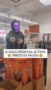 👻 Halloween è arrivato da Action e i prezzi fanno davvero paura! 🎃 Dal reparto addobbi alle zucche luminose, dalle maschere ai costumi… qui trovi tutto per trasformare casa tua in una notte da brividi! 👀🕸️ ⚡ E la cosa migliore? Costa pochissimo e stanno andando a ruba! 📲 Non perdere neanche un affare: entra subito nei nostri canali Telegram e WhatsApp dal link in bio! #action #actionitalia #halloween #decorazioni #offerte #actionhalloween #sconti #lapaginadeglisconti | La pagina degli scont