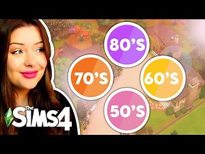 Each Tiny Home is a Different DECADE in The Sims 4 // Sims 4 Build Challenge
