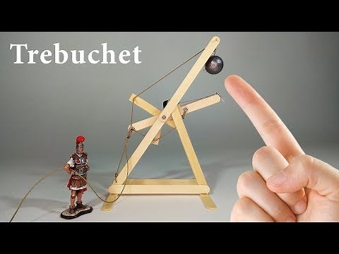 Popsicle Stick Murlin Trebuchet