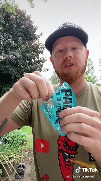 Blue Corn Chip Challenge Exposed - Spice King Reacts!