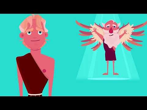 Icarus & Daedalus | Greek Mythology Series (English)