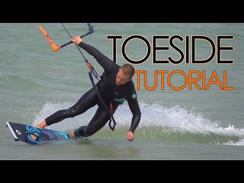 How to Ride Toeside (Kiteboard Tutorial)