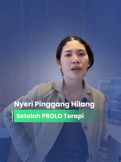 Sudah 2 tahun nahan sakit pinggang, ternyata solusinya sesederhana ini… Sudah 2 tahun mengalami nyeri pinggang, aktivitas jadi serba terbatas. Setelah menjalani PROLO Therapy di Klinik Utama OrthoJack, nyeri pinggangnya kini hilang dan bisa kembali beraktivitas dengan nyaman. Terima kasih atas kepercayaannya. OrthoJack siap menemani setiap langkah Anda menuju hidup yang lebih bebas nyeri. Follow for more @orthojackclinic @orthojackclinic @orthojackclinic #OrthoJackClinic #TestimoniPasien #OrthoJ