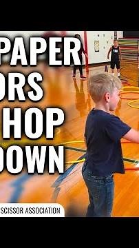 Rock Paper Scissors Variation - Hoop Hop Showdown