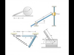 Solved Rigid Body Dynamics Problems for Exam Preparation
