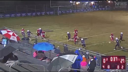 12K views · 57 reactions | ❤️TWIN SPRING’S JAKE COMPTON BLOCKS THE THOMAS WALKER PUNT , RECOVERS IT AND RUNS IT IN FOR 6  WHAT A PLAY!  (Via NFHS) | Fresh Off The Clock | Facebook
