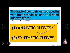 Types Of Curves | Analytic Curves | Synthetic Curves | Diffrence and their Application | GTU | CAD