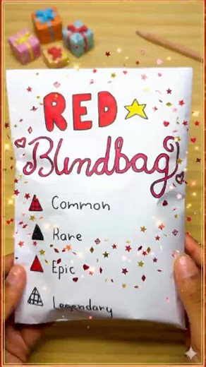 Red Blind Bag ASMR ❤️ Turning Red Blind Box Unboxing #bluepanda #redblindbag #blindbag #blindbox