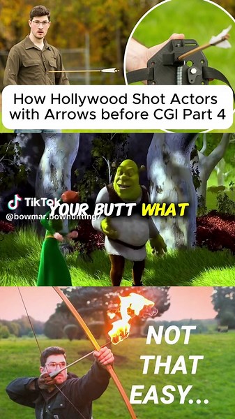 How Hollywood Shot Actors with Arrows before CGI #fyp #bow #archery #superbow #tips #tools #change #hollywood
