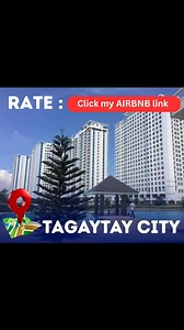 👨‍👩‍👧‍👦 Barkada or family trip? Solve na solve dito! Affordable stay, cool weather, at magandang view — lahat nasa Tagaytay Airbnb na ‘to! 💯 👉 https://www.airbnb.com/rooms/1378028511086923861?viralityEntryPoint=1&s=76 #cheapestcondo #smdcwindresidencestagaytay #ahentengpinoytv #windresidences #dailyrent #smdcwindresidences #tagaytaystaycation #tagaytay #ahentengpinoy #coolsuitestagaytay #staycation #StaycationVibes | Ar-Ar Staycation Tagaytay City