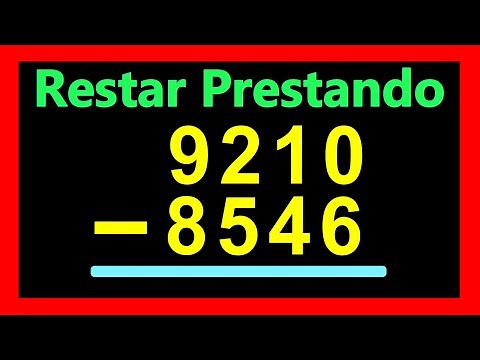 ✅👉Subtract by borrowing from 4 digits