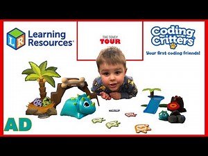 Coding Critters, unboxing Rumble and Bumble from learning resources