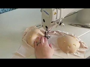 Making a swimsuit shelf bra with cups