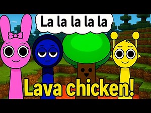 Incredibox Sprunki - Steve's Lava Chicken Song Compilation (Cover)