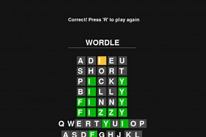 Pygame Wordle With Screen Reader