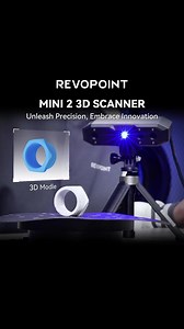 Effortlessly and accurately capture complex objects using the Revopoint MINI 2 3D scanner. Join the community to see more user cases: https://linktr.ee/revoscan GET 7% OFF NOW on https://shrsl.com/4fpce WITH CODE: COMMI7 #Revopoint #MINI2 #3dscanner #reverse engineering #CAD | Revopoint