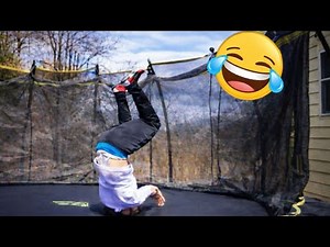 Ultimate Funny Trampoline Fails Compilation 2026 😂