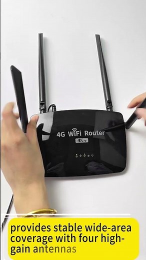 🚀 Affordable & Reliable 4G LTE WiFi Router!