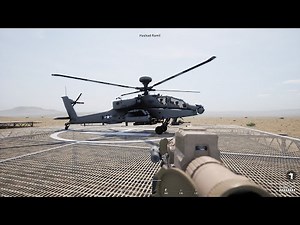 Squad Apache Helicopter Gameplay