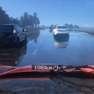 7K views · 25 reactions | SLIPPERY DISASTER: Speeding Ferrari Enzo Spins Out on Rainy Autobahn! | Raceluxius Horizon | Facebook