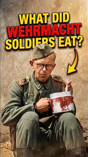 WHAT DID WEHRMACHT SOLDIERS EAT? WWII