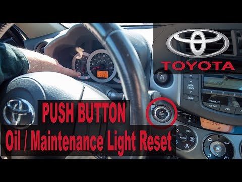 Push Button - Toyota Oil / Maintenance Light Reset