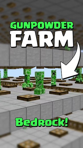 Build the Best Creeper Farm in Minecraft Bedrock 1.21