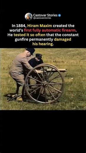 He Went Deaf Testing His Own Weapon