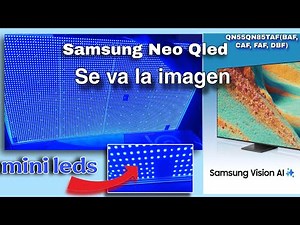 Reparar pantalla tv samsung qled falla de imagen