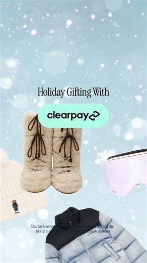 Clearpay on Instagram: "Tis the season! Clearpay is unregulated credit. Use responsibly. T&Cs and late fees up to £24 per purchase apply: www.clearpay.co.uk"